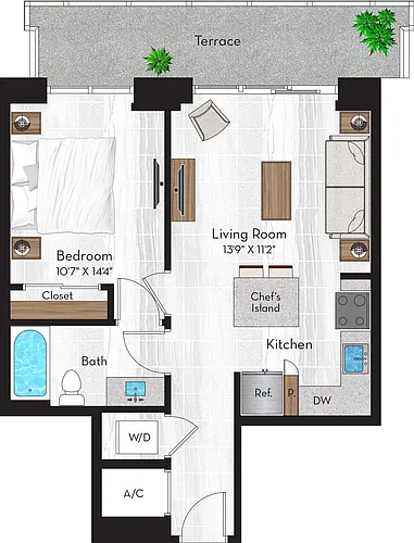Floor plan A1