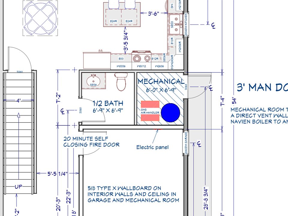 First floor layout