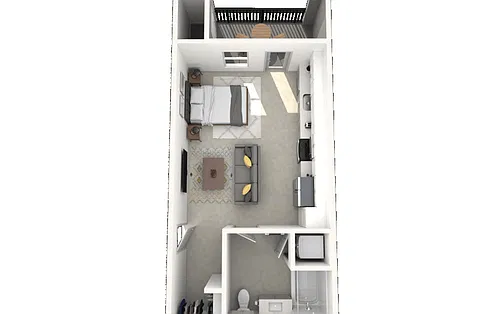 Floor plan E1- HC