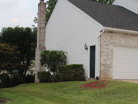 Left side - garage entrance