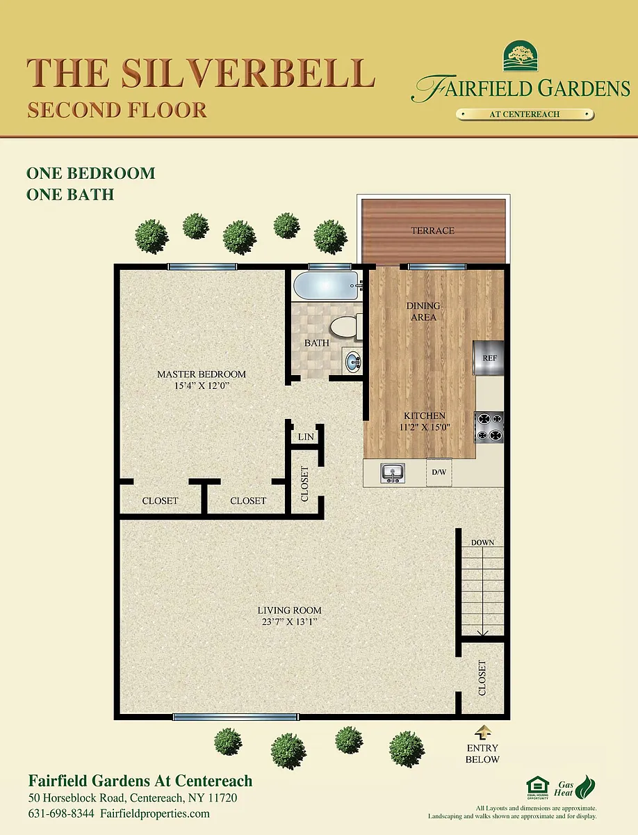 Floor plan Silverbell Upper