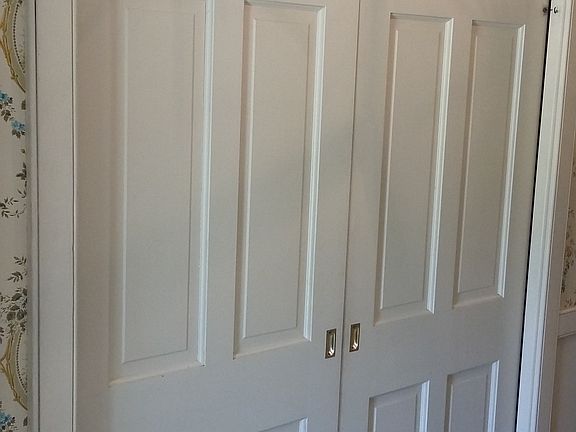 Pocketdoors into living room