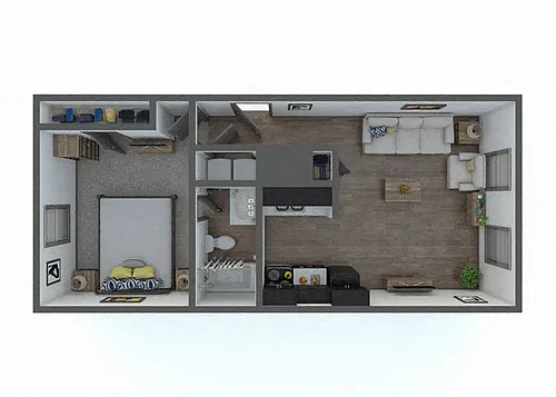 Floor plan The Caron