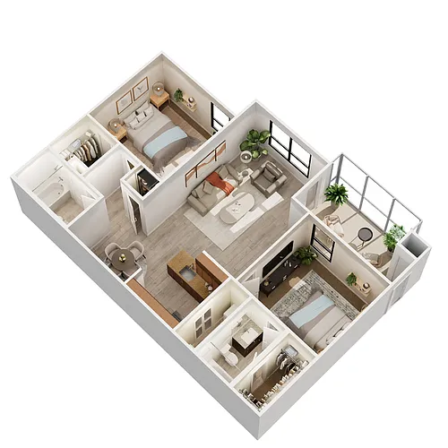 Floor plan B2