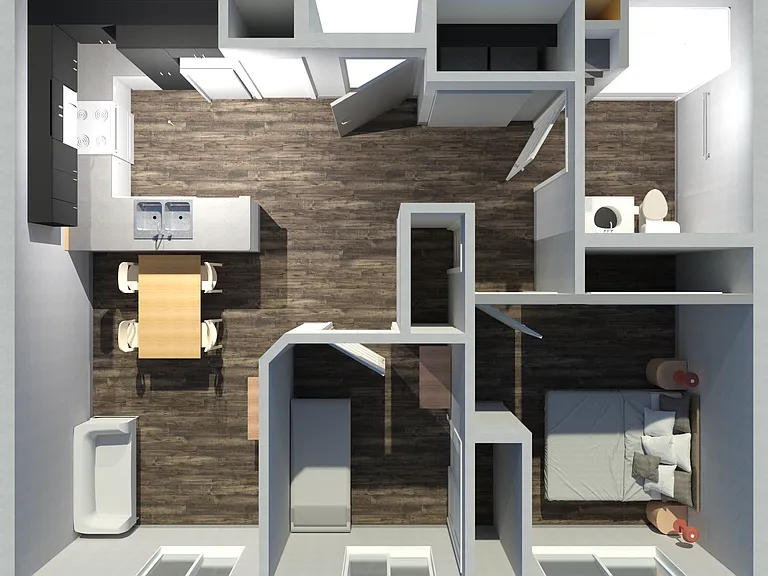 Black Feather Apartments — Photo 15