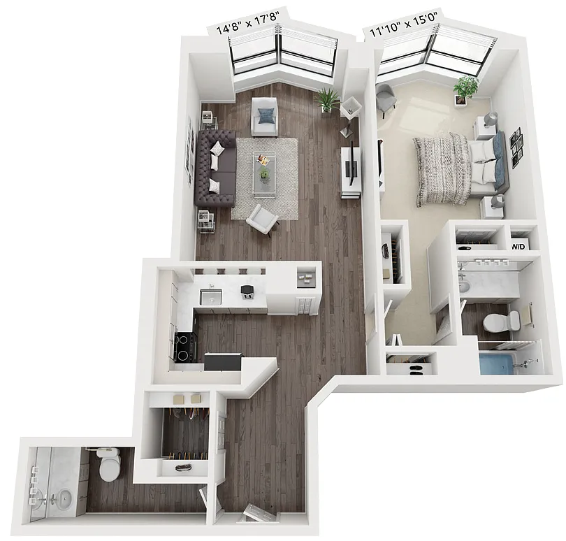 Floor plan A8