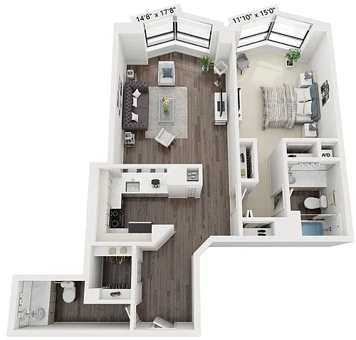 Floor plan A8