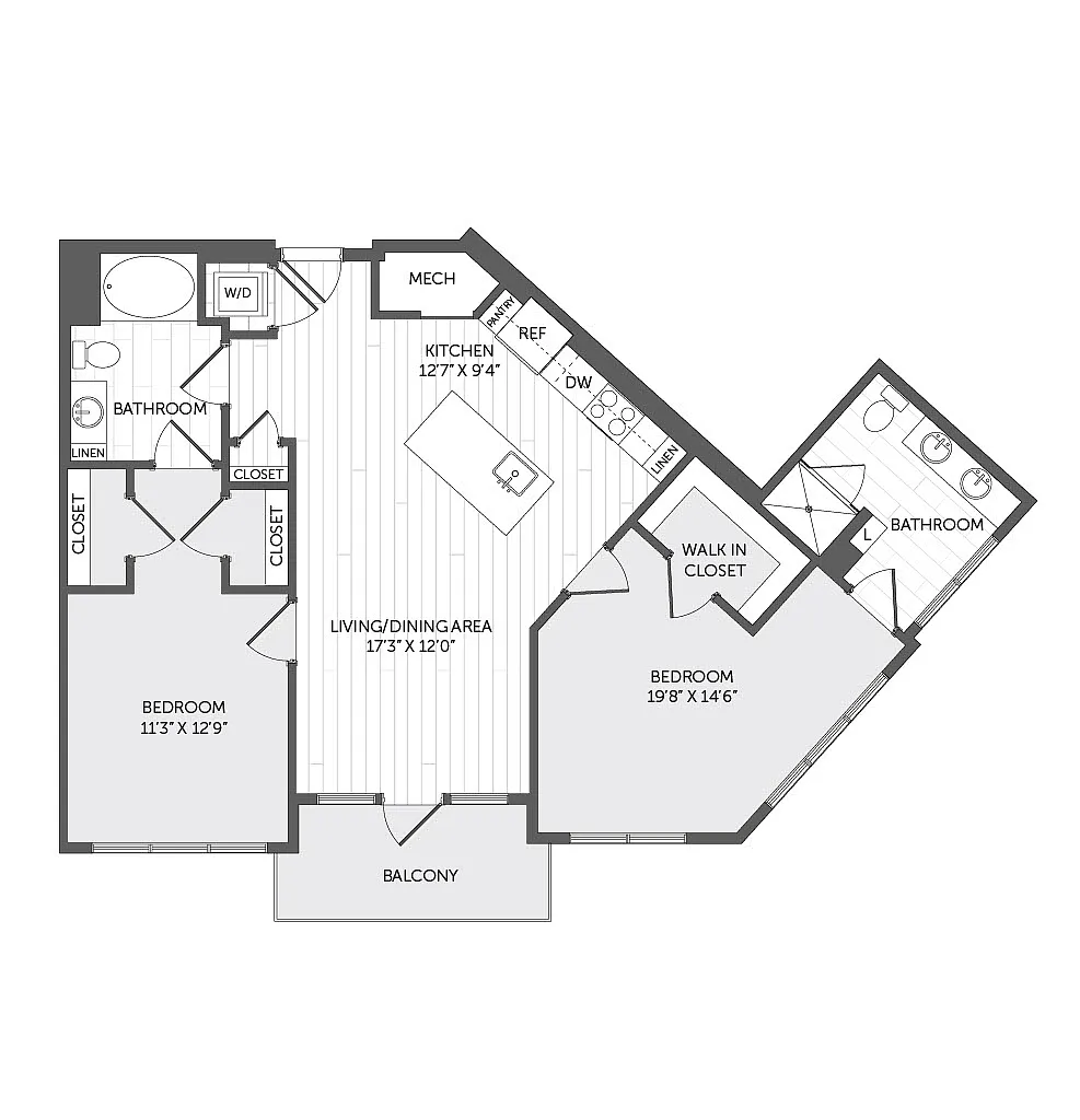 Floor plan B6