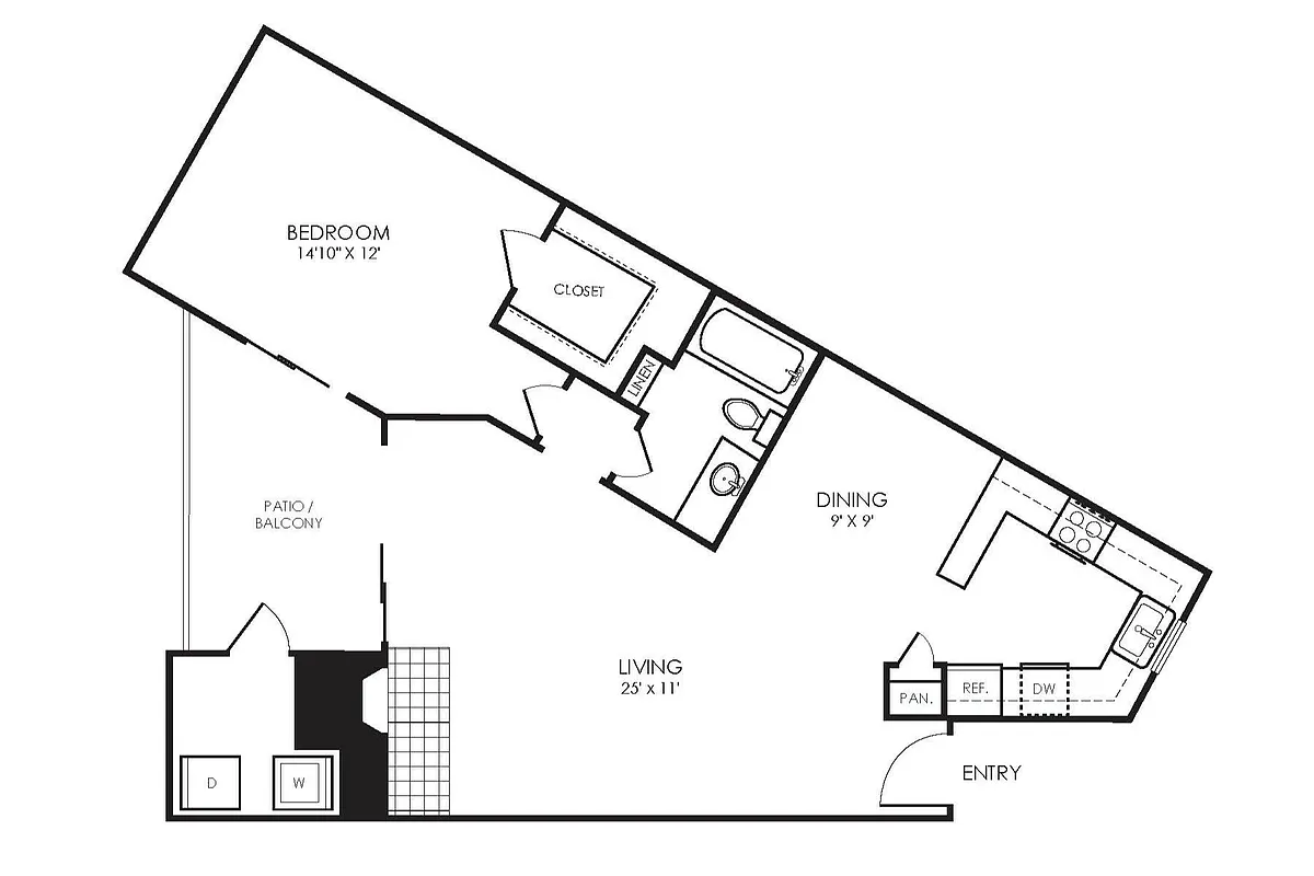 Floor plan A4 Renovated