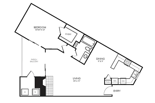Floor plan A5 Classic