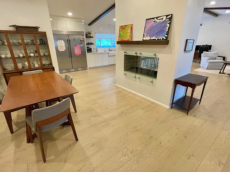 Dining Room and Fireplace