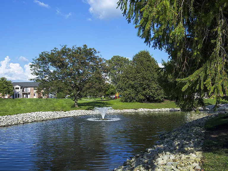 Beautiful pond views!