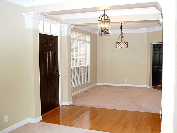 Office to the right, formal dining to the left