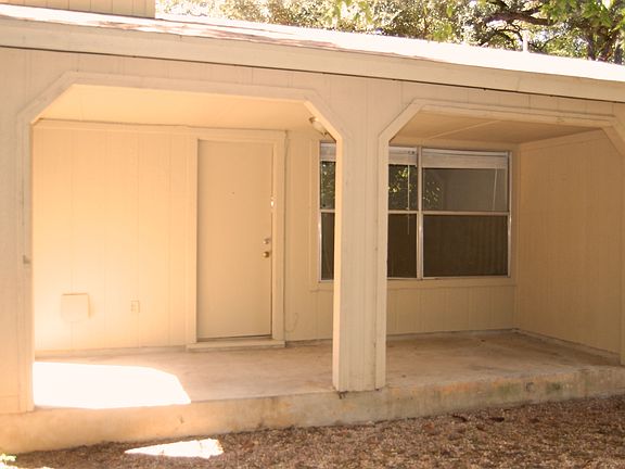 Covered back porch