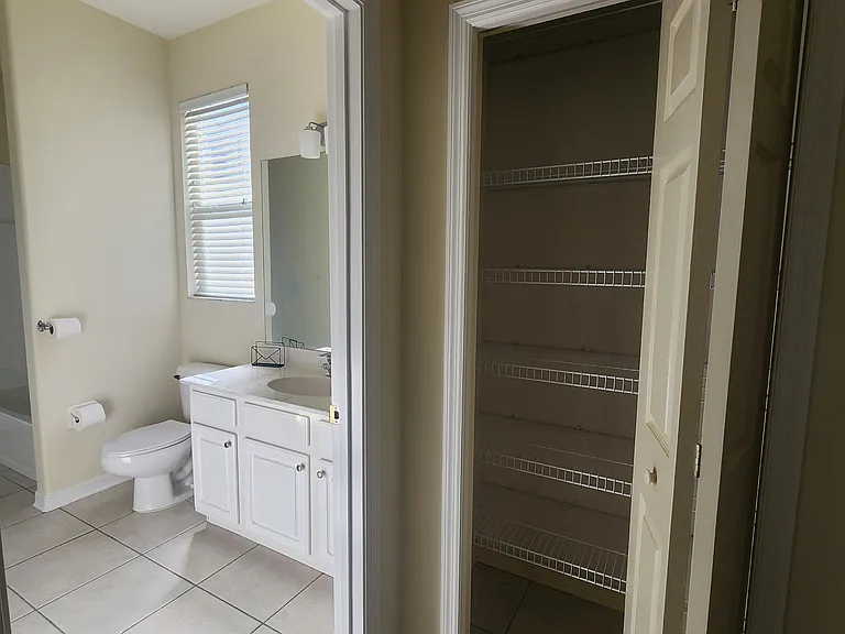 Pool/Guest Bath & Linen Closet