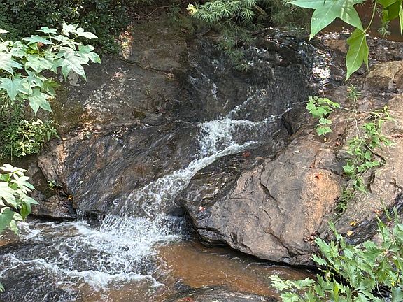 View from bedroom and from deck