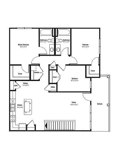 Floor plan C2