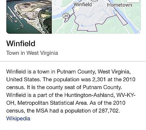 Winfield information 
