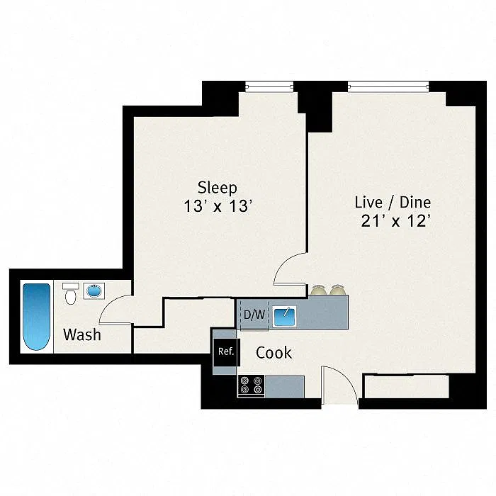 Floor plan A10