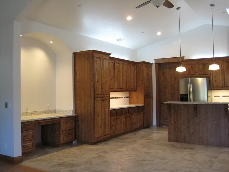 Kitchen with Desk