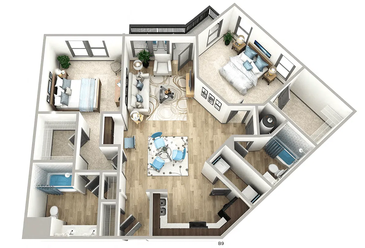 Floor plan B2F