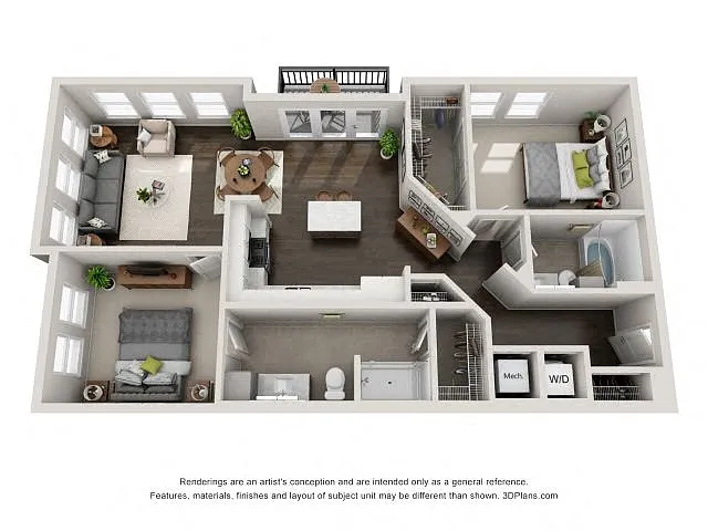 Floor plan B3