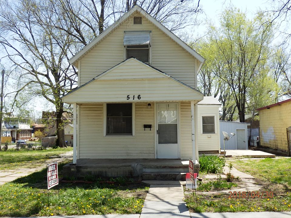 front of property
