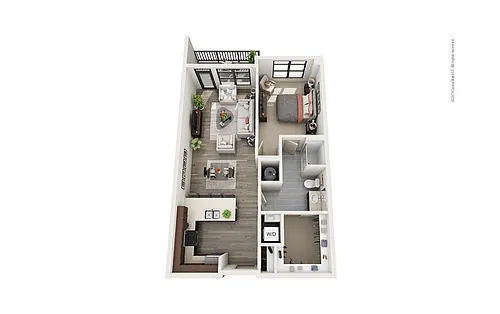 Floor plan Midrise A19