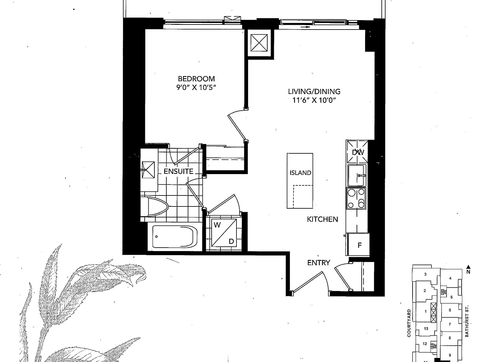 1 bed, $2,345 — Photo 2