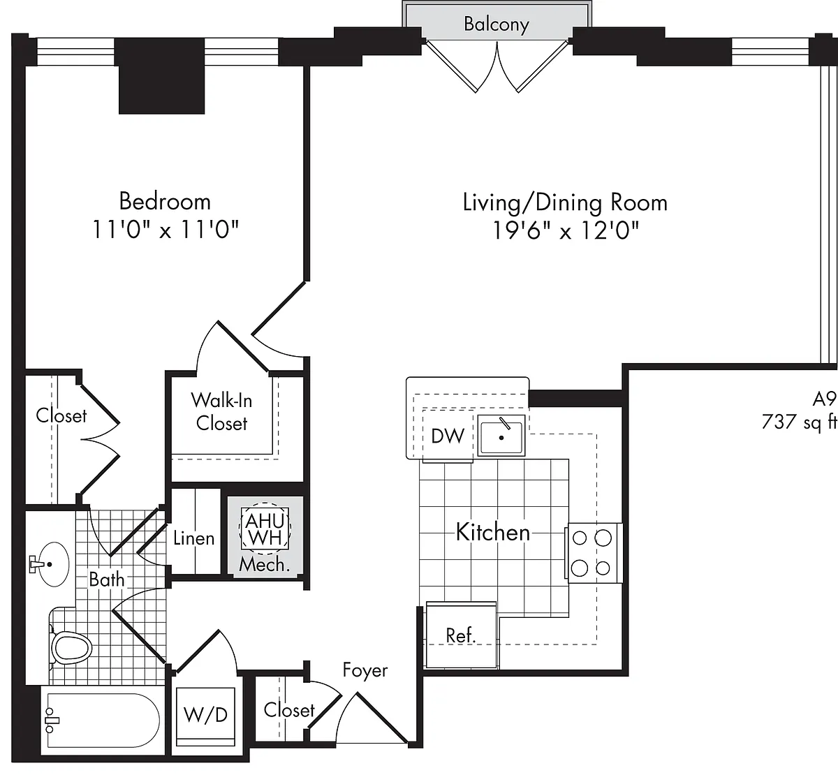 Floor plan A9