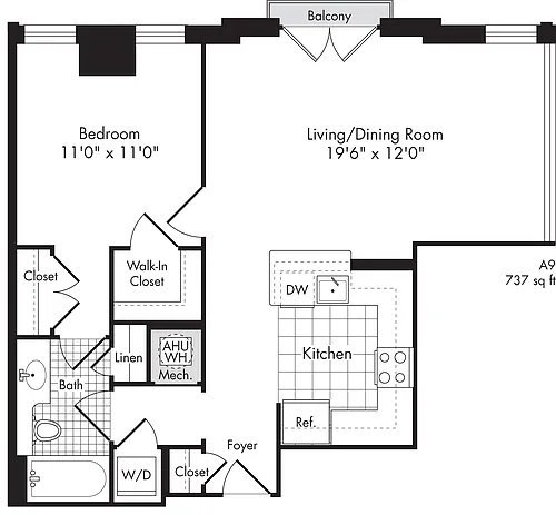 Floor plan A9