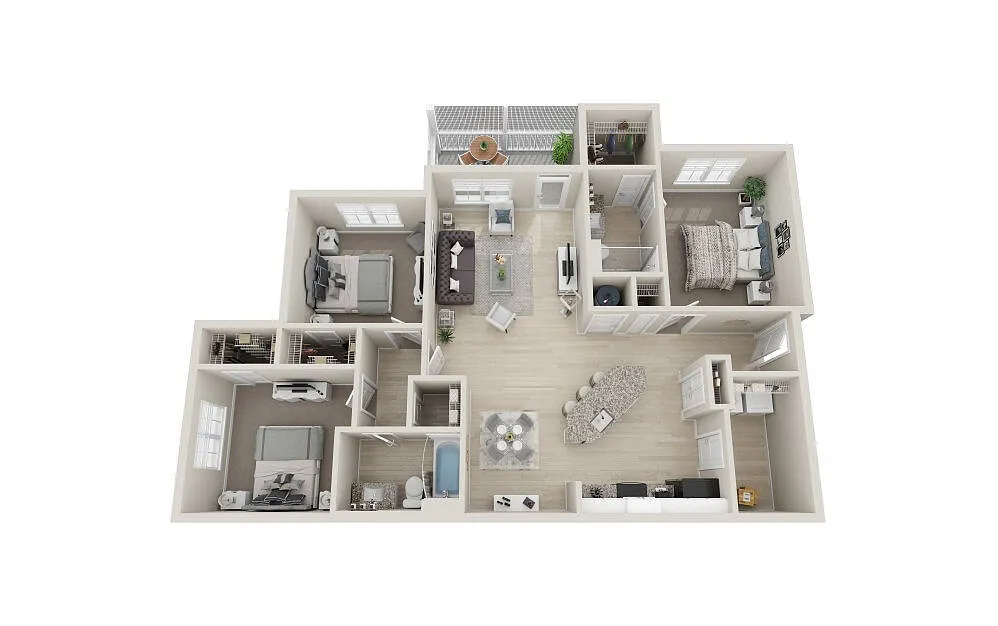 Floor plan C1