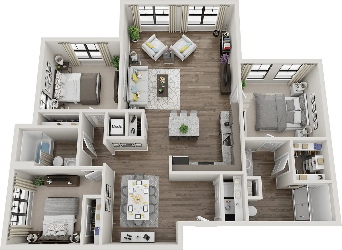 Floor plan C2C