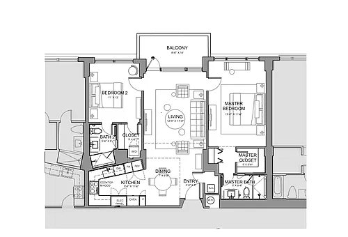 Floor plan B1