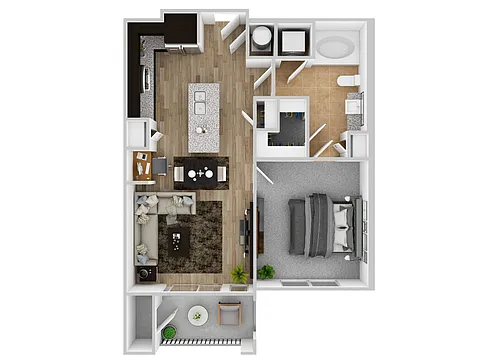 Floor plan A2-1PF