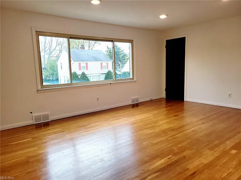 Newly installed recessed lighting