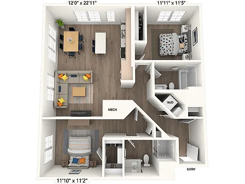 Floor plan B-06-Scheme III