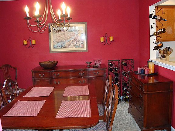 Dining Room with easy access to Kitchen, Deck and Living Room