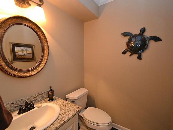 Half bath just off the entry.