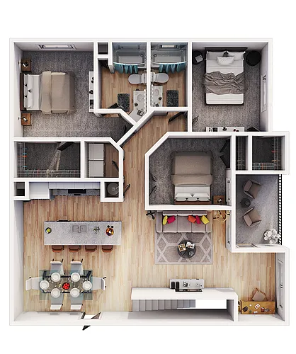 Floor plan Tulip