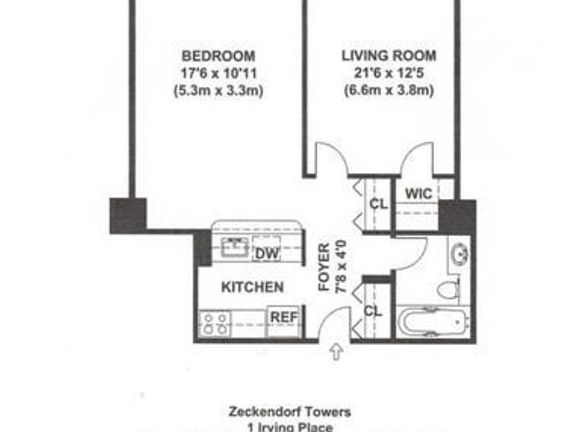 2nd image of 1 Irving Pl APT G15e