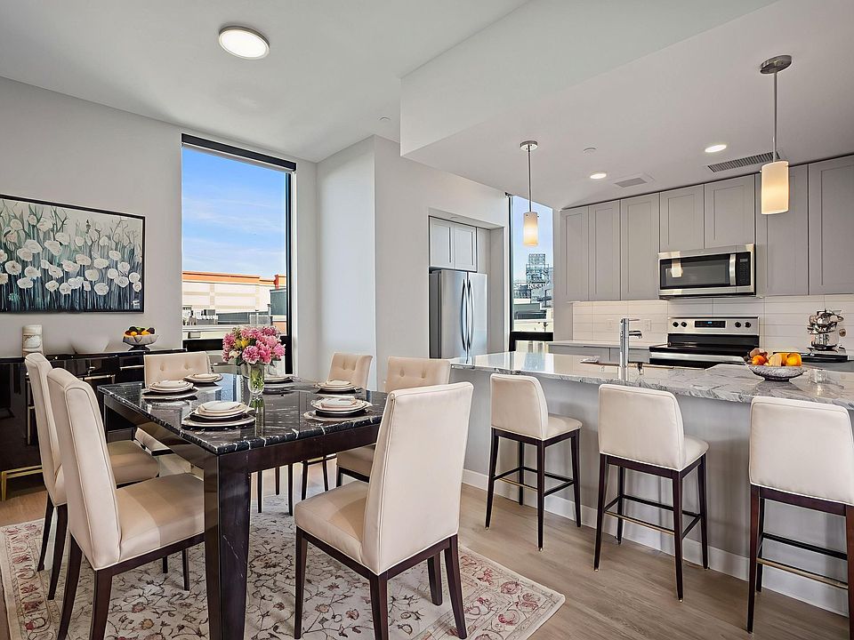 Experience seamless living with open-concept designs, merging kitchen and living spaces.