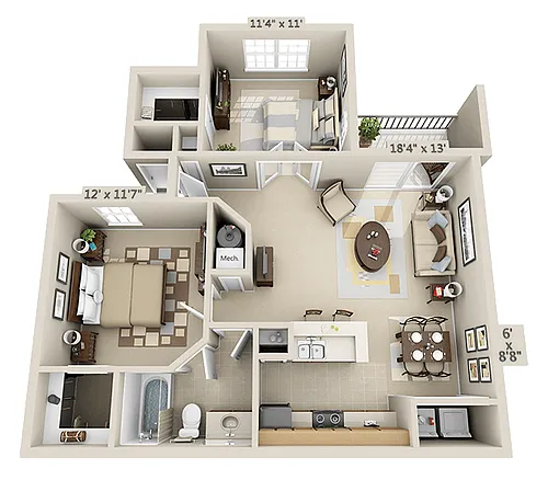 Floor plan Evergreen