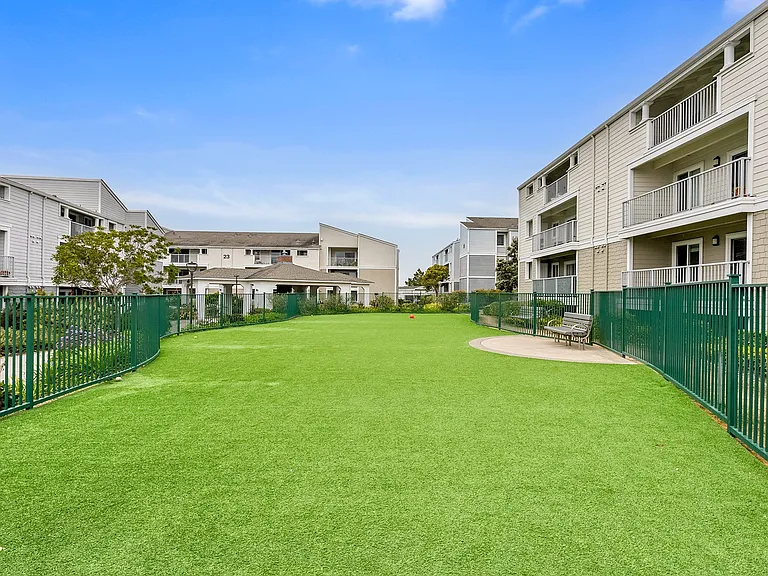 Our pet-friendly community offers a grassy park for your dog to play