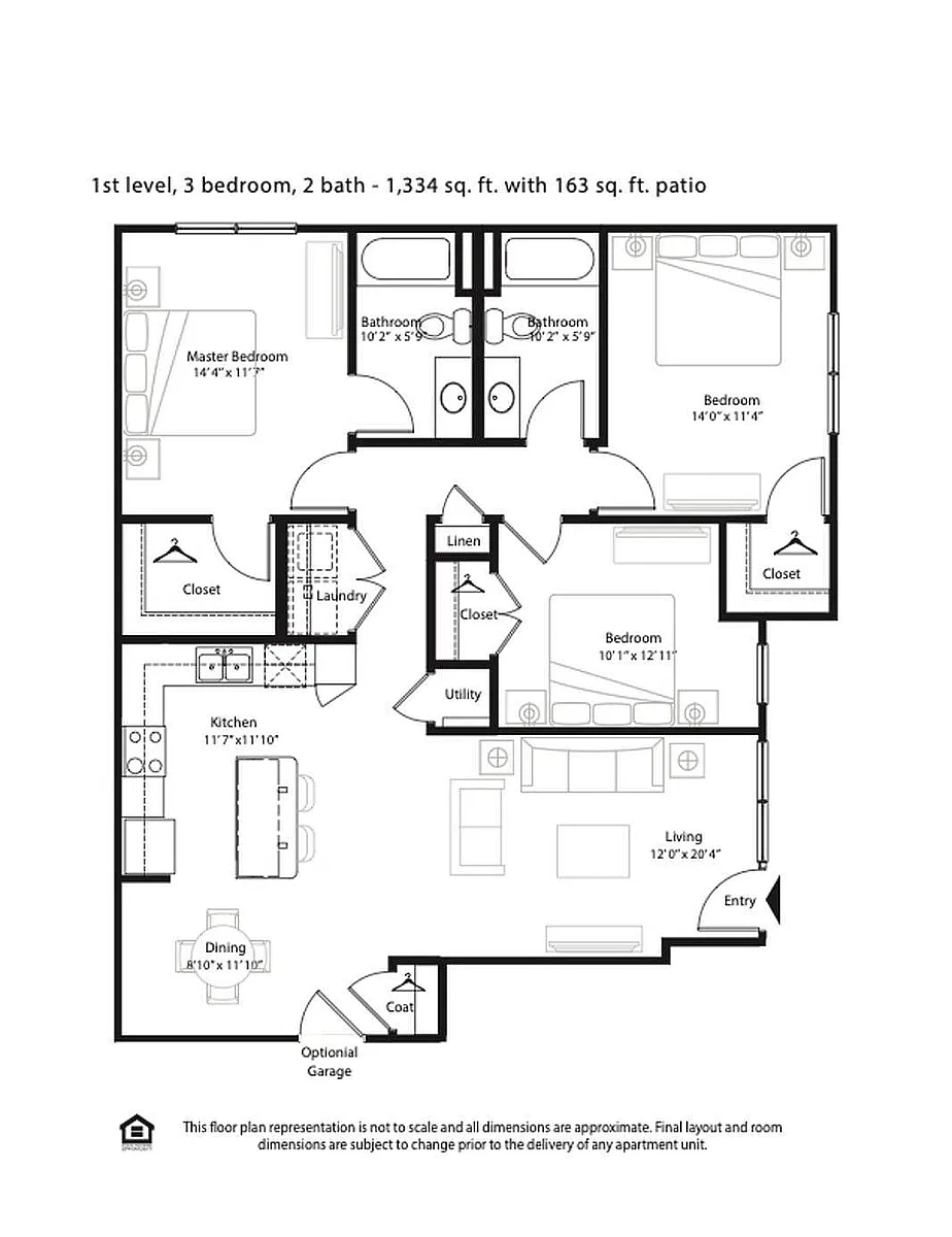 Floor plan C1G