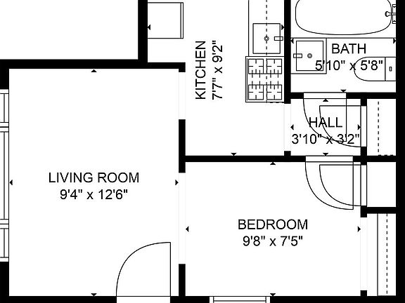 3rd image of 1538 E 3rd St APT 3