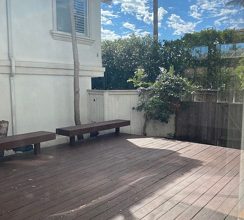 Private Enclosed Patio