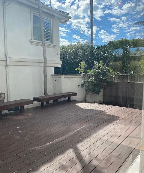 Private Enclosed Patio