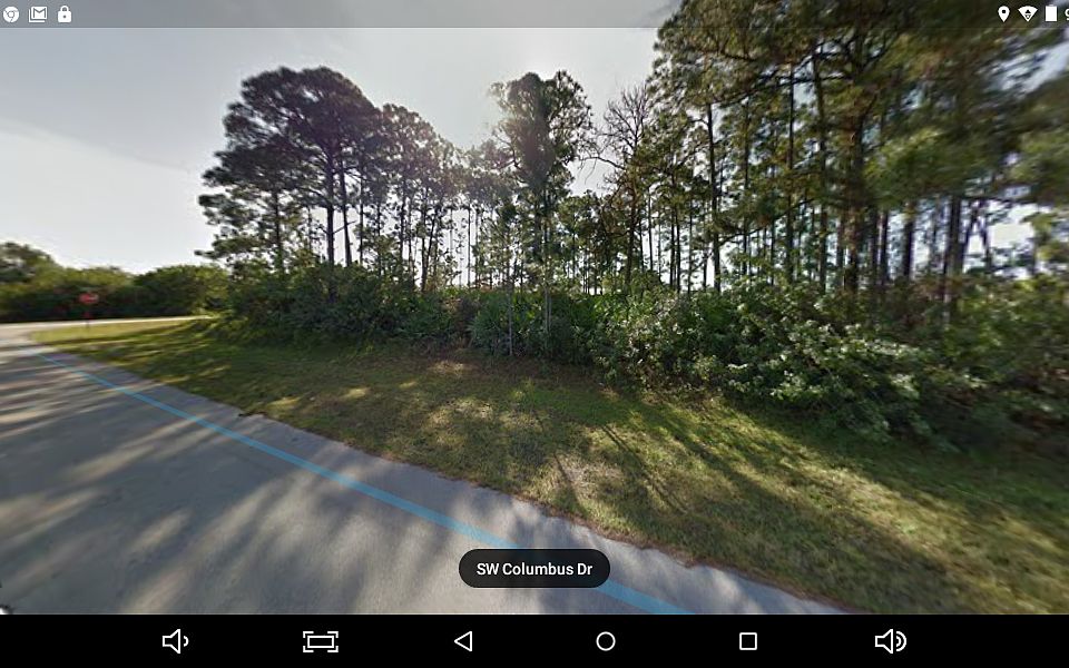 Corner spot, larger lot.