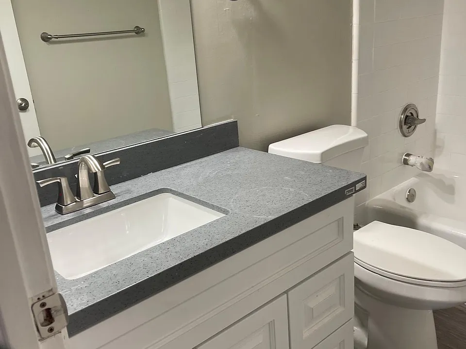 Newly renovated bathroom